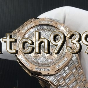 CNC 1:1 Full square Diamond Royal Oak Offshore Volcano