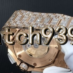 CNC 1:1 Full square Diamond Royal Oak Offshore Volcano