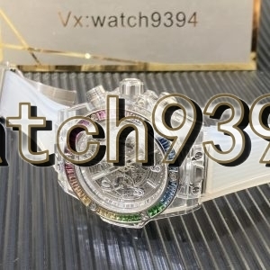 訂制 Big Bang Unico Sapphire Rainbow Baguettes Limited 50