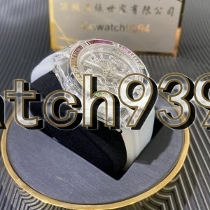 訂制 Big Bang Unico Sapphire Rainbow Baguettes Limited 50