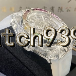 訂制 Big Bang Unico Sapphire Rainbow Baguettes Limited 50