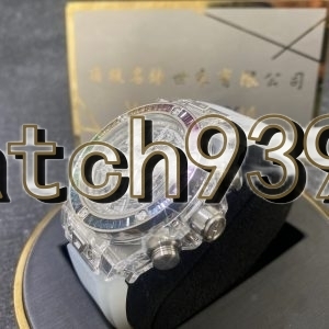 訂制 Big Bang Unico Sapphire Rainbow Baguettes Limited 50