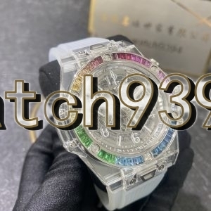 訂制 Big Bang Unico Sapphire Rainbow Baguettes Limited 50