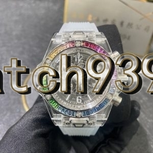 訂制 Big Bang Unico Sapphire Rainbow Baguettes Limited 50