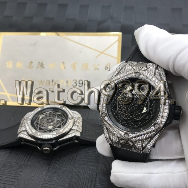 訂制 HB刺青 鈦合金 鑲真鑽
