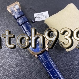 VS “騷藍”廬米諾紅金腕錶PAM 1112