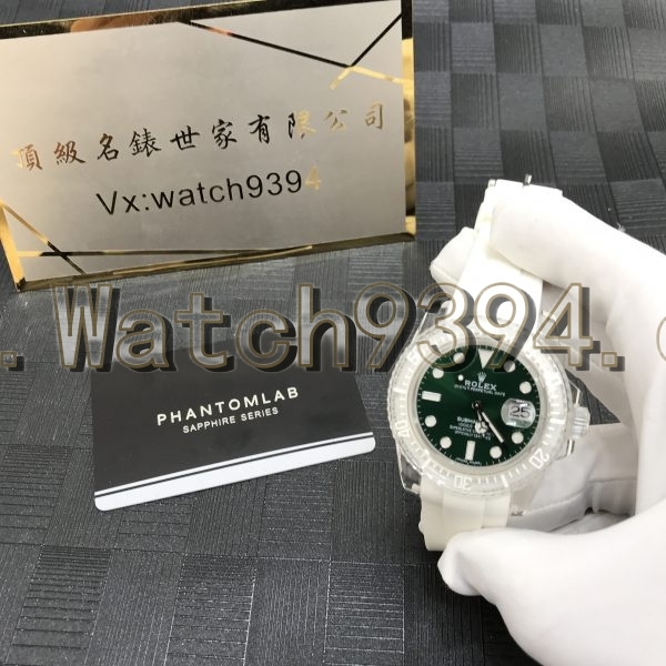 訂制 PHANTOMLAB 水鬼 藍寶石水晶殼