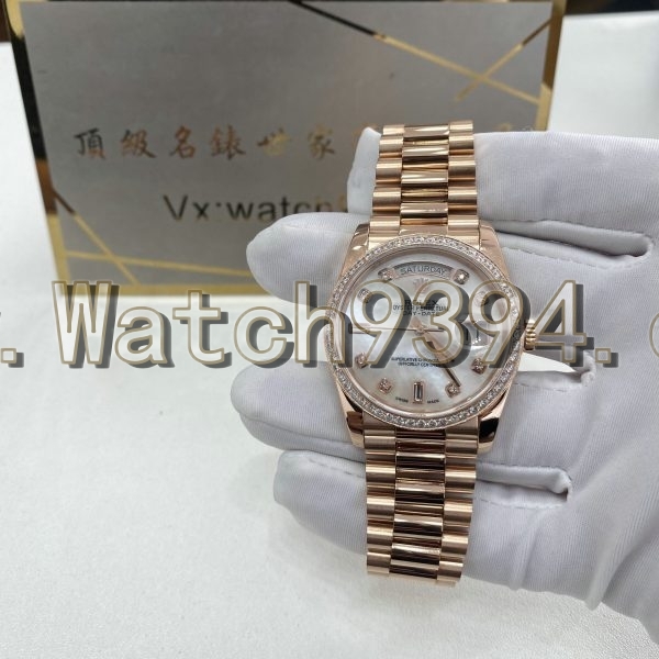 訂制 ROLEX 36dd 128345RBR MOP Diamond