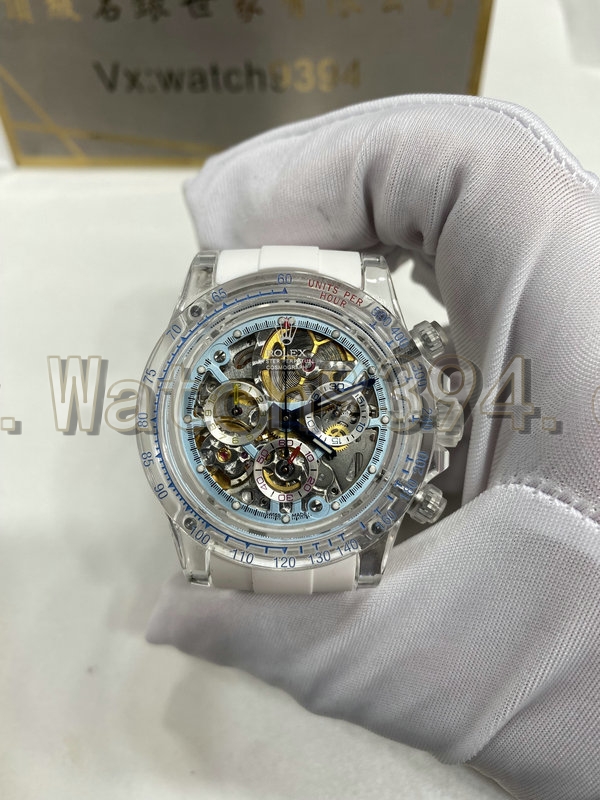 訂制 ROLEX ART 藍寶石水晶殼